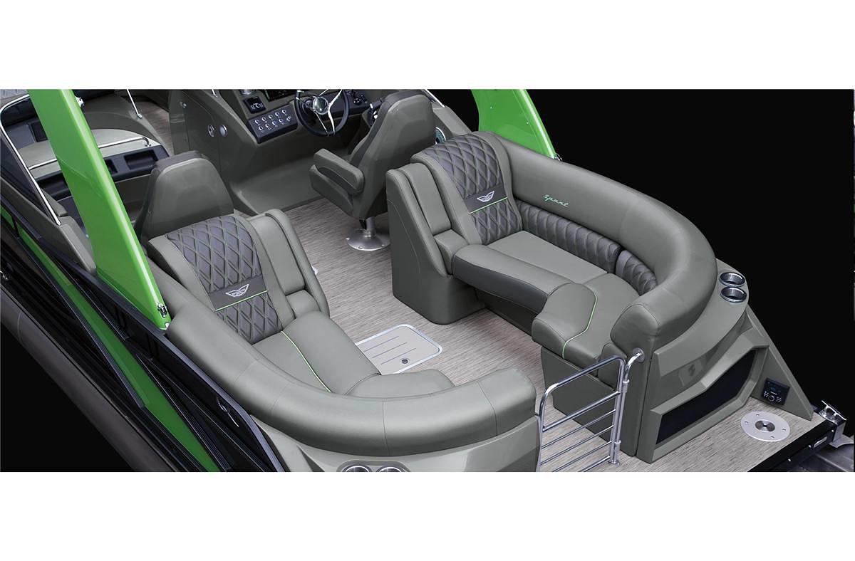 2023 Bennington 30 QFBWA X2 Windshield, Folding Cladded Sport Arch