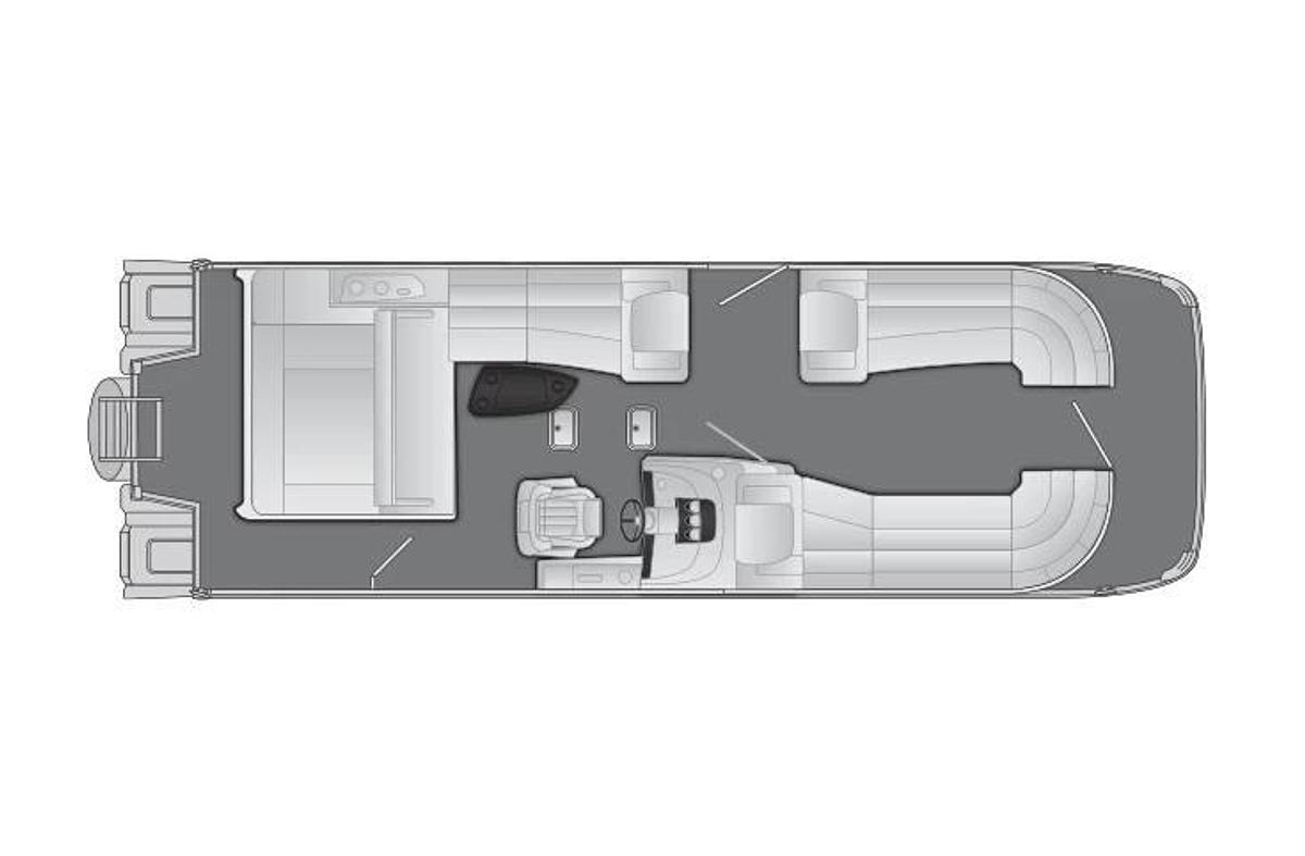 2023 Bennington 27 RXSB T2 Standard Beam, Twin Engine