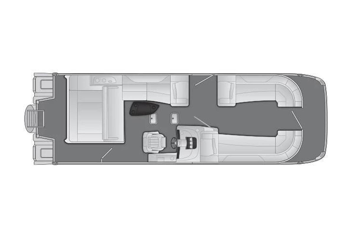 2023 Bennington 27 RSB T2 Standard Beam, Twin Engine