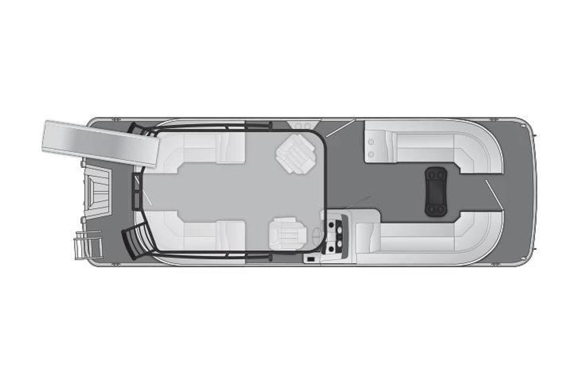 2023 Bennington 25 SXSRTD Top Deck