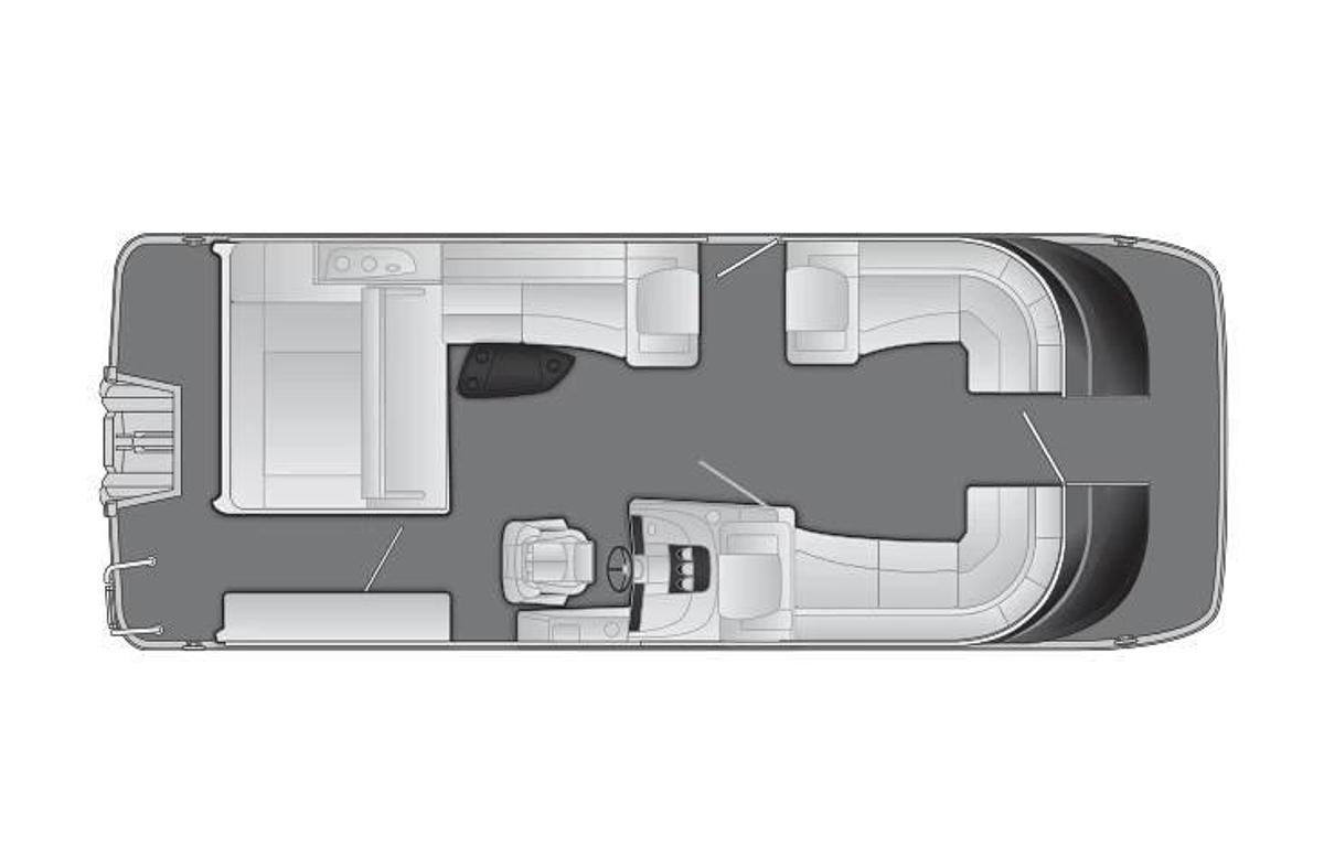 2023 Bennington 25 QSB X1 Wide Beam