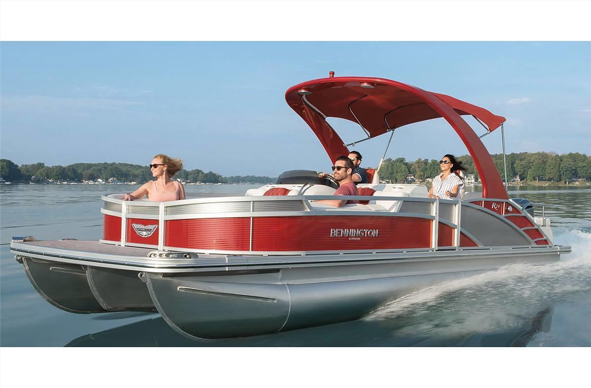 2023 Bennington 24 RTSBA Deluxe Folding Open Sport Arch, Gas Asst.