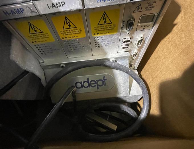 Used ADEPT VIPER S1700 6 AXIS ROBOT/MOTOMAN HP20 WITH ADEPT PA4 CONTROLLER