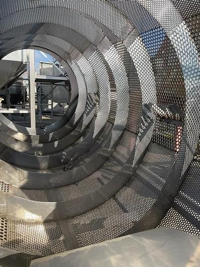 Used Stainless Steel Rotary Separator-Cooling Tumbler