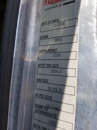 Used 2009 Kenworth W900L