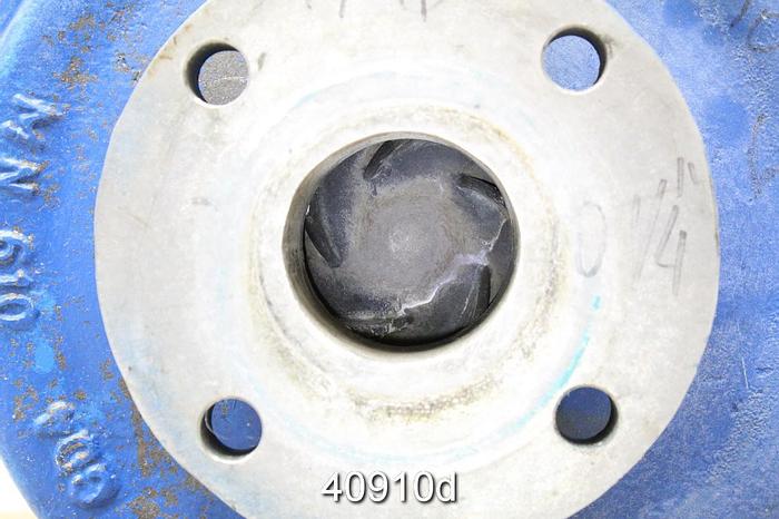 Used Goulds 3196 1.5x3x10, SS Casing, 5-Vane SS Impeller #40910