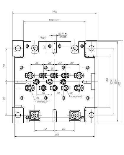 Press Hot Forging KG4048C