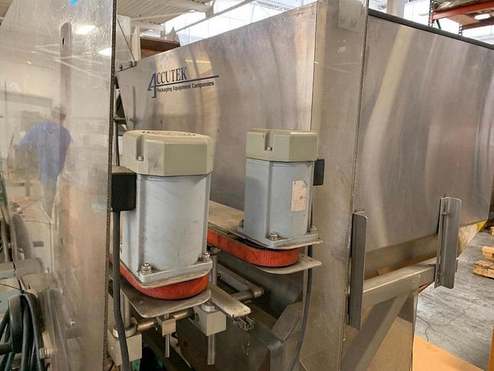 Used Accutek 50-BOA bulk bottle unscrambler