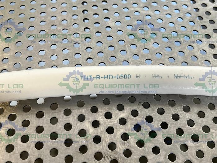 Used Sani Tech STHT-R-HD-0500 24" Silicone Hose  w/ 1/2" Sanitary Fitting