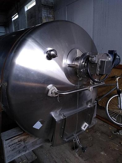 Usado 1500 gal CVC mix tank SS