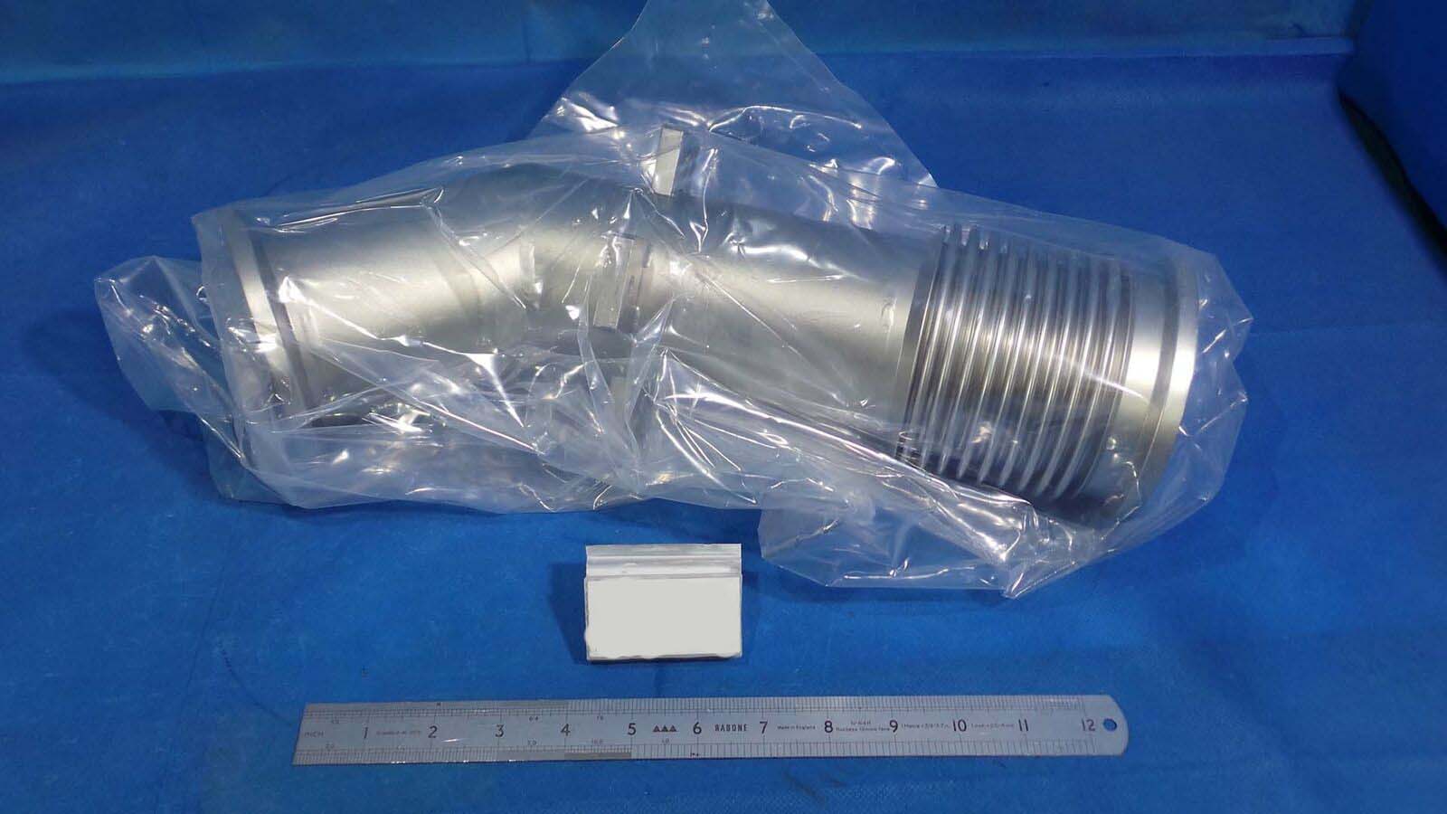 Used 29267-XX VDF HTO Metal / PIPE / Semiconductor Part ( Part was Cleaned,to be Open Only in Clean Room )