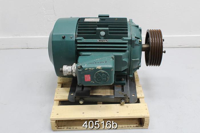 Used General Electric 5KS365SS208D20 A/C Motor, 75Hp, 1780 Rpm, 460 Volts #40516