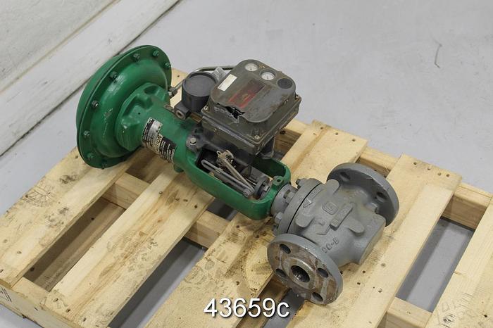 Used Fisher ET 1.5" Steam Valve #43659