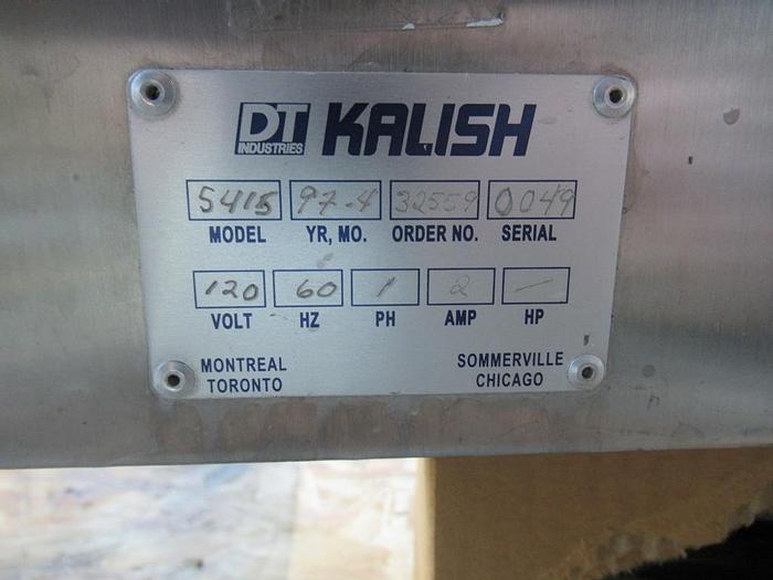 Used Sealer, Neck Bander, Kalish, S/st, Mdl 5415, Mini Bandit #S742118