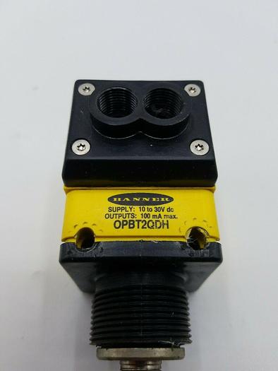 Used Banner Photoelectric Sensor OPBT2QDH