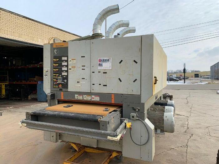 Used Timesavers 352-4IC Industrial Sander 52"Wide 4 Head Abrasive Belt Machinery 460V