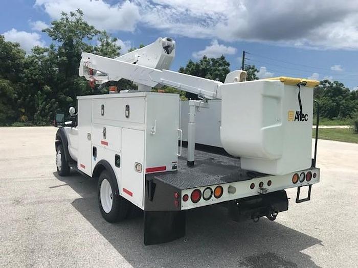 Used Altec AT37G Articulating Telescopic Bucket Boom on A 2015 Ford F550 4x4 Truck - C59047