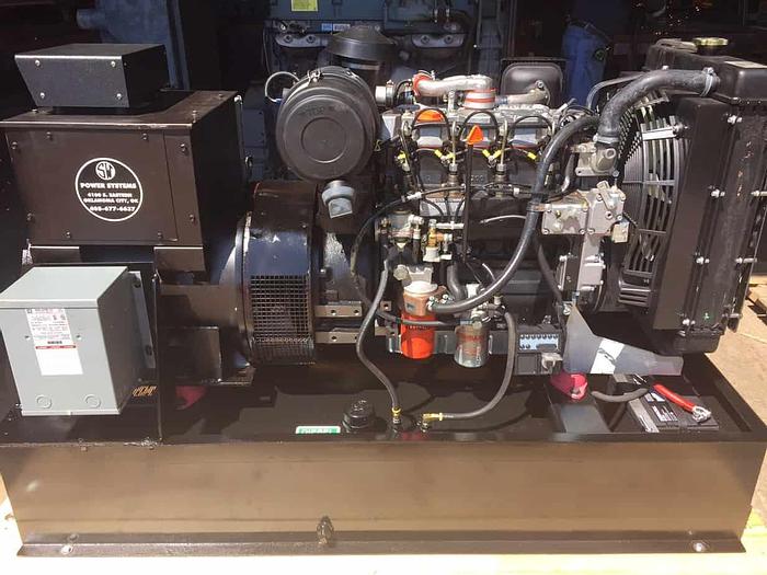 Used Lombardini 2204T 25KW Diesel Generator Set