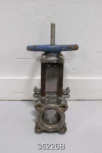Used TL Industries 3" Hand Operated Knife Gate Valve #35226