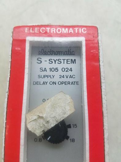 Electromatic SA 105 024 Delay on Operate 3-60 Seconds