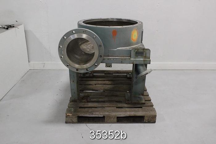 Used Black Clawson UV300 Pressure Screen Bottom Housing and Base #35352