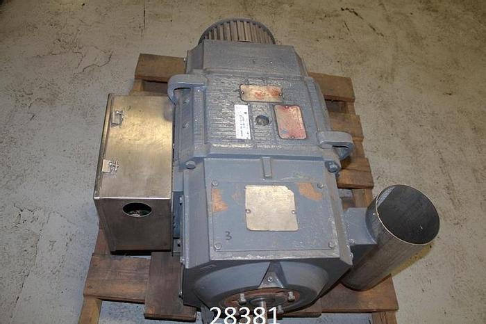 Used Reliance  Dc Motor, 60 Hp, 1750/230 #28381