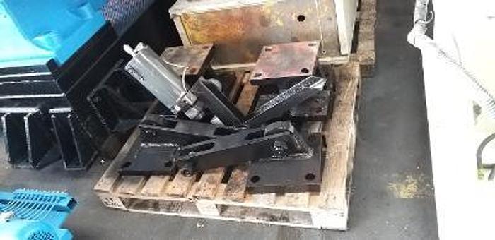 Used Iddon (UK) 2100mm x 660mm dia two roll mill