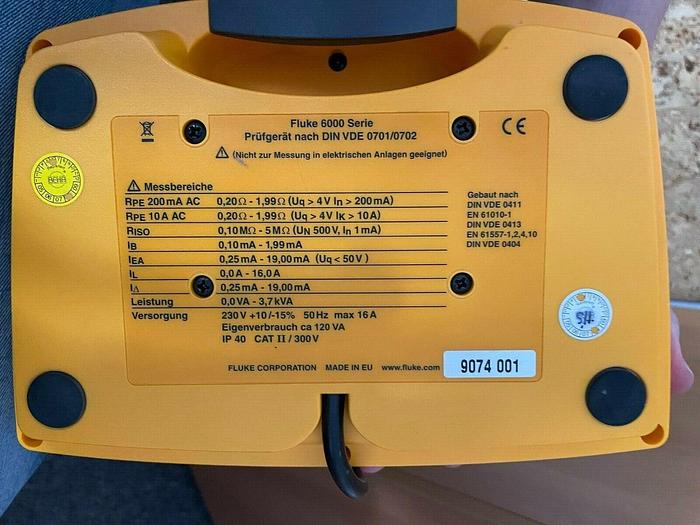 Used Fluke 6500 appliance tester , tester