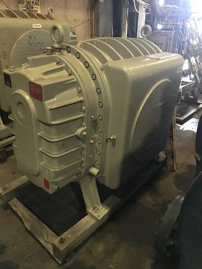 Used ROOTS ROTARY LOBE BLOWER 1365 RPM UNUSED SPARE