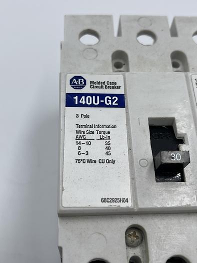 Used Allen-Bradley 140U-G2-MCCB