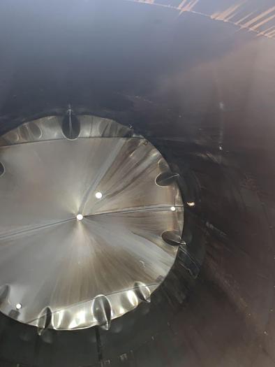 Used Tank, 7,500 Gallon, S/st, 10'2" x 14', On Stand, #S744296