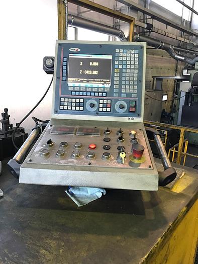 Used MFD DIII 85 K CNC THREE SLIDES BED LATHE