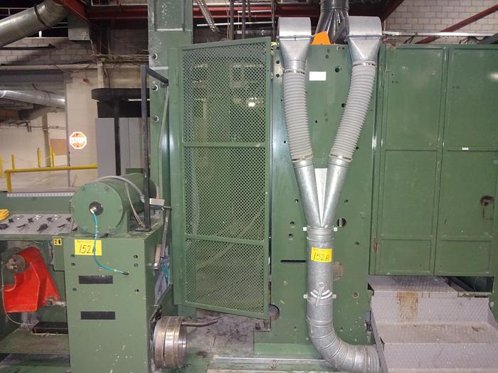 Used 106" (2.70M) FABIO PERINI TISSUE TOWEL SHAFTLESS UNWIND STANDS (2)