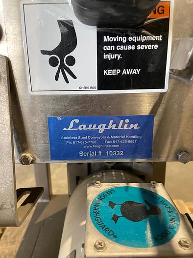 Used 30" Long x 12" Wide Motorized Sanitary Conveyor