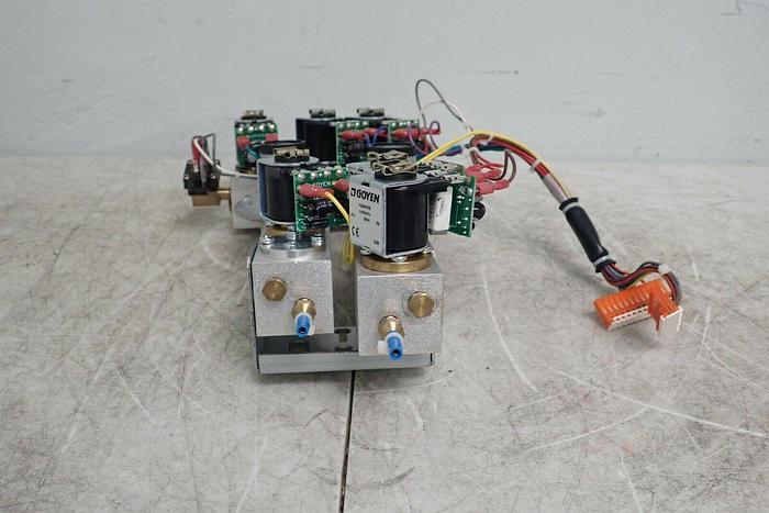 Used Lot of 6 Goyen 1Q3M/3105 Coil Solenoid Valves