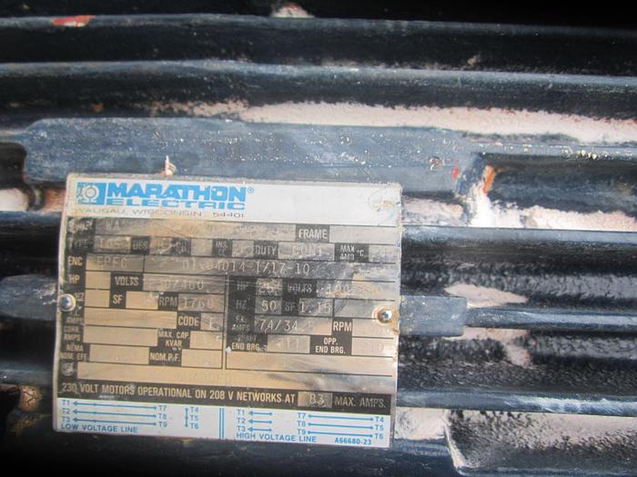 Used Mixer, Dispersion, 30 HP, S/st, Jaygo, Mdl HS1530, #S739684