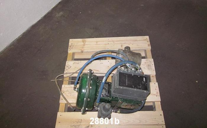 Used Fisher V150 3" Control V-Ball Valve, #28801
