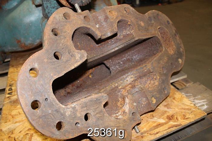 Used Goulds 3405 Pump, 6x8x14, Double Suction Split Case Pump #25361