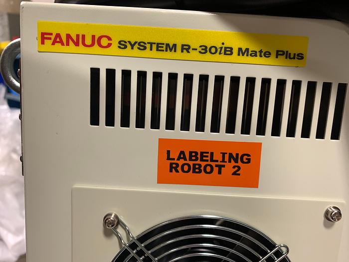 Used FANUC LR MATE 200ID/7C CLEAN ROOM 6 AXIS ROBOT WITH R30IB MATE PLUS CONTROL