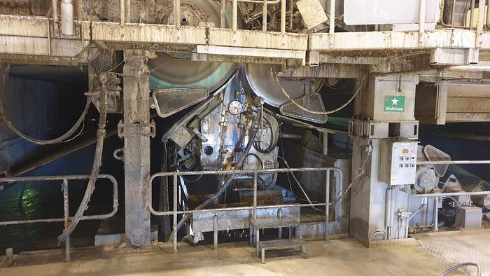 Used 240" ( 9.47M) BELOIT GAP FORMER/FOURDRINIER PM 1300 TPD (2) OCC LINES