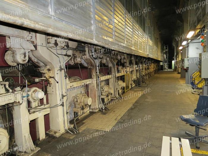 Used (PM2-88) - Paper machine for coated base paper, Fourdrinier - Voith - 3780 mm