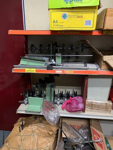 Usato No. 4 telai ad aghi Muller mod. NF 53 6/42 - anno 2003