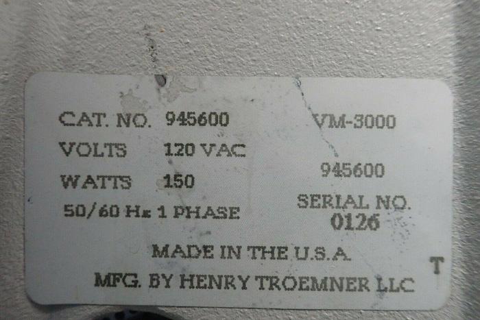 Used Henry Troemner VWR VM-3000 945600 Mini Vortexer Mixer
