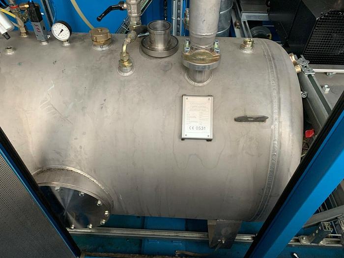 Used Round tank TestFuchs , OIL Tank 800l , 7bar