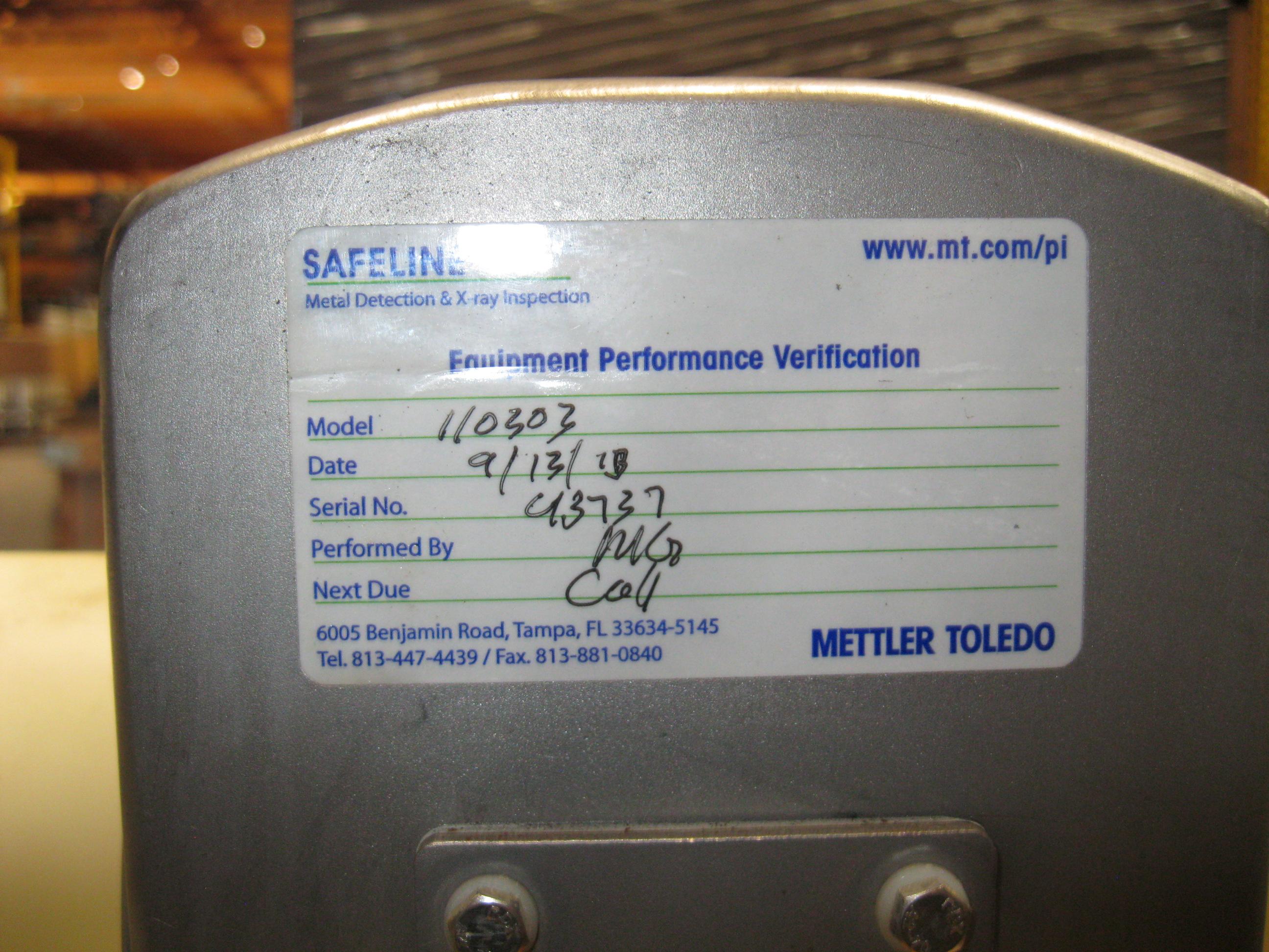 Usado PIPELINE 350-SAFE LINE METAL DETECTION AND X-RAY INSPECTION