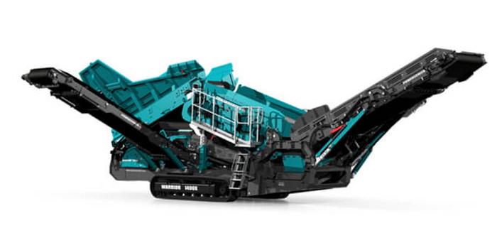 Used 2018 POWERSCREEN WARRIOR 1800