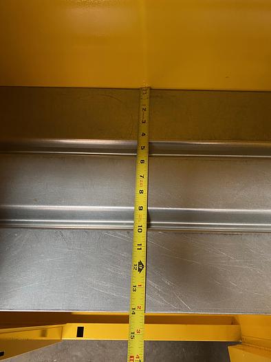 Used JustRite 25300 30 Gallon Flammable Cabinet 43"x 18"x 44" Manual Close