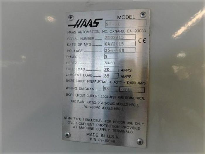 Used 2015 Haas ST-20