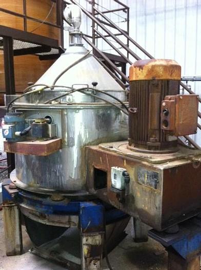 Used Centrifuge, Disc, Auto, Guinard, Type C40PH, 316 S/st, #C737119