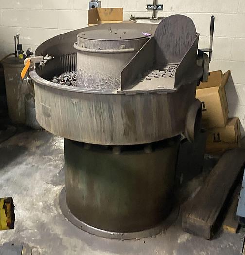 Used SWECO 4 CU. FT. VIBRATORY FINISHING BOWL